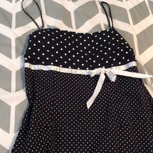 NWOT POLKA DOT!!! SUPER CUTE TEA LENGTH DRESS
